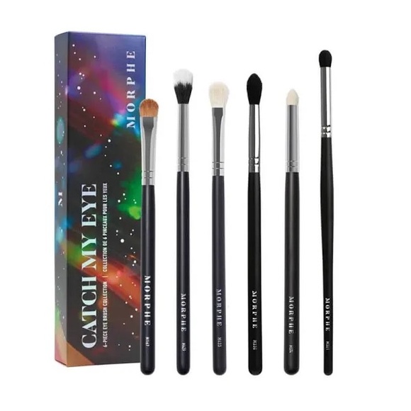 Morphe Catch My Eye Brush Set - Black - Picture 1 of 6